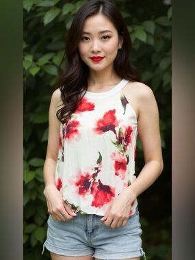 Papermoon Razorback Floral Blouse